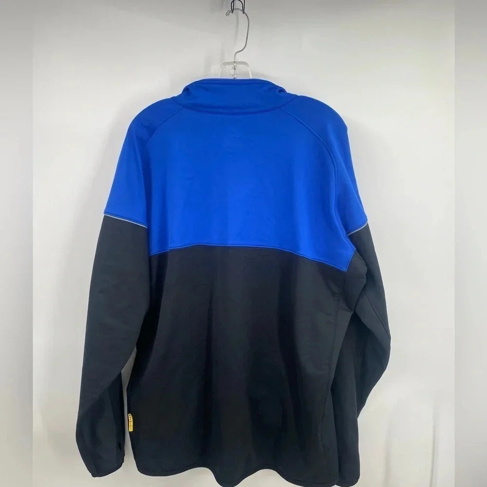 Nike Livestrong Mens DRI Fit Zip Up Jacket Size XLARGE Blue With Black. - Picture 7 of 11